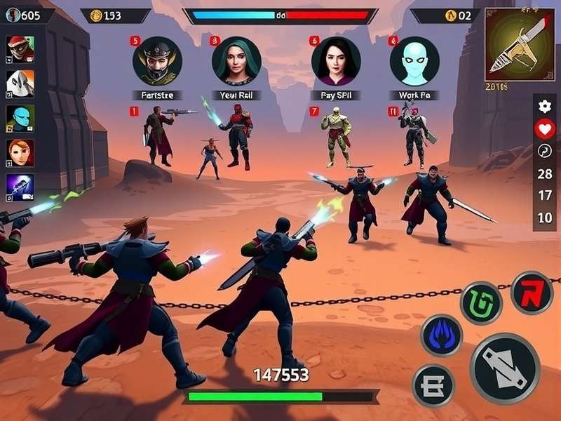 Raid Warrior Supreme gameplay screenshot showing character customization and combat